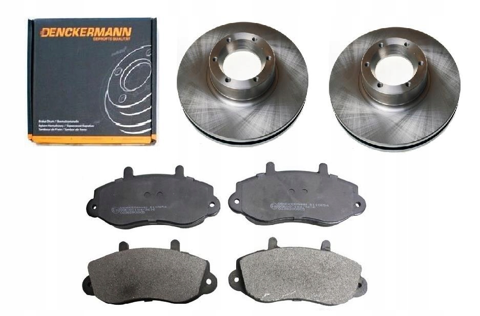 Kotouče Opel Movano Přední Sada 280 MM 15