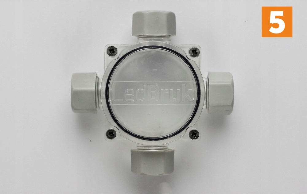 3 x Puszka Mufa Złączka HERMETYCZNA IP67 dławik x3 EAN (GTIN) 5903003126058