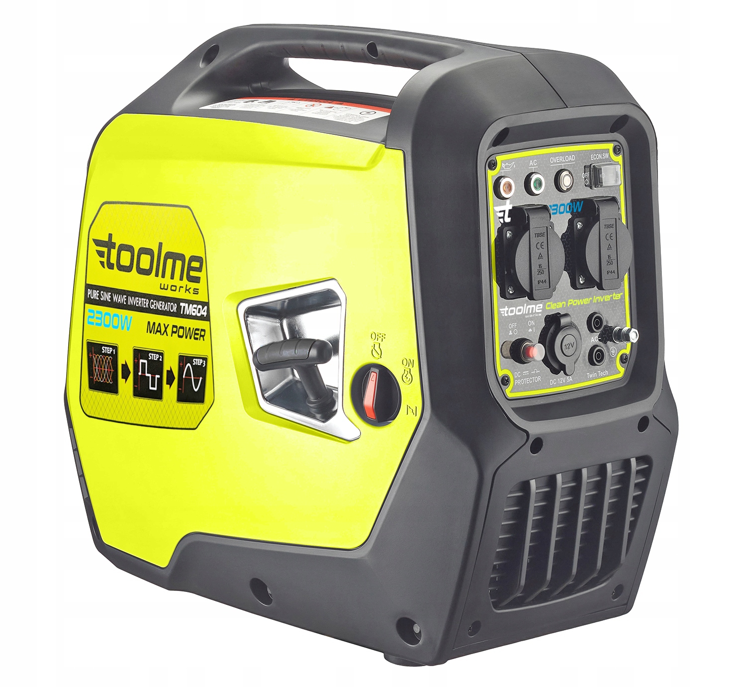 Invertorový Elektrocentrátor Generátor Tichý Avr Sinus Toolme TM604