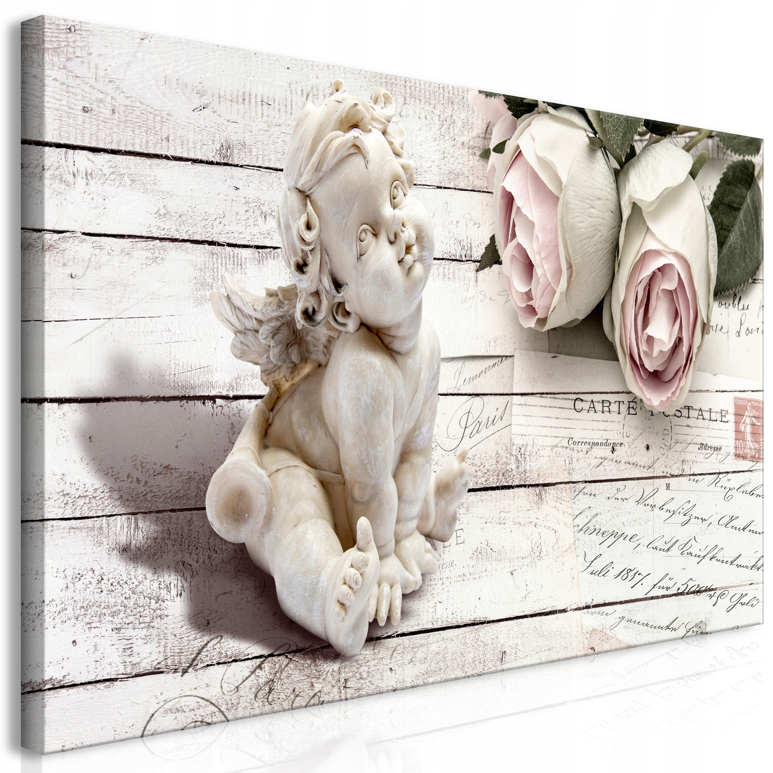 Obraz XXXL Diy Anděl Vintage Retro Nástěnná Dekorace Do Obývacího Pokoje Velký 160x80
