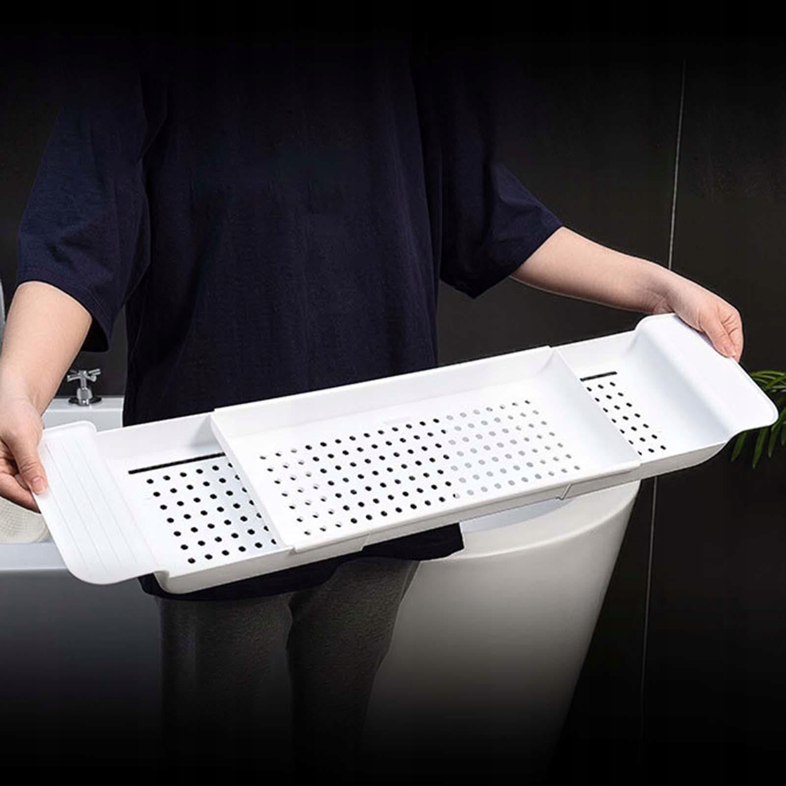 Stojak na wannę Stojak na wannę Półka łazienkowa Wysokość 0.1 cm