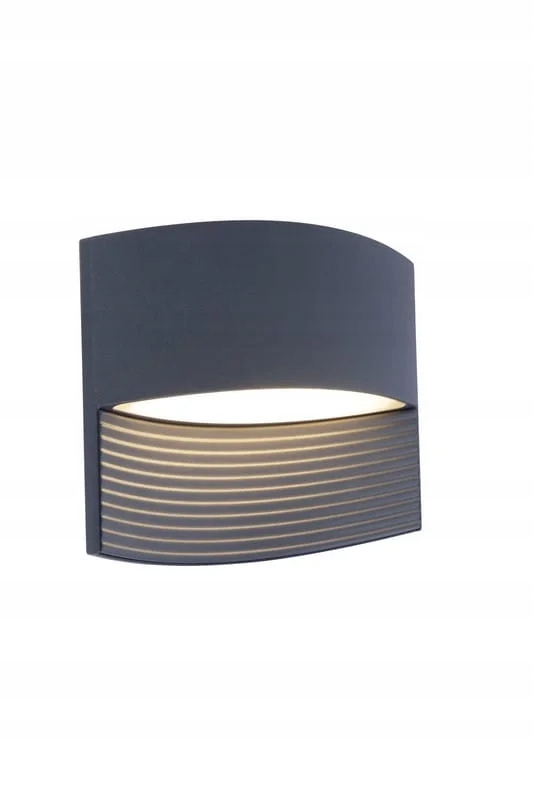 Venkovní Led nástěnné svítidlo Lotus 11W 500lm IP54 antracit Lutec