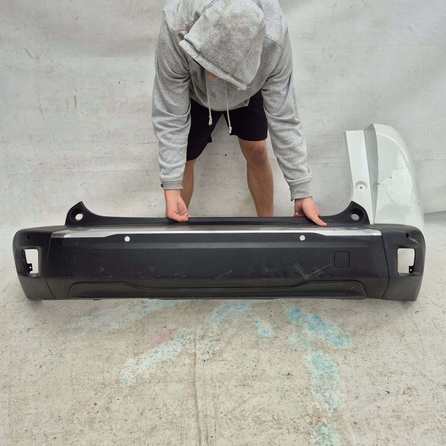 PEUGEOT 2008 II 2 19-> bumper rear part rear 4XPDC