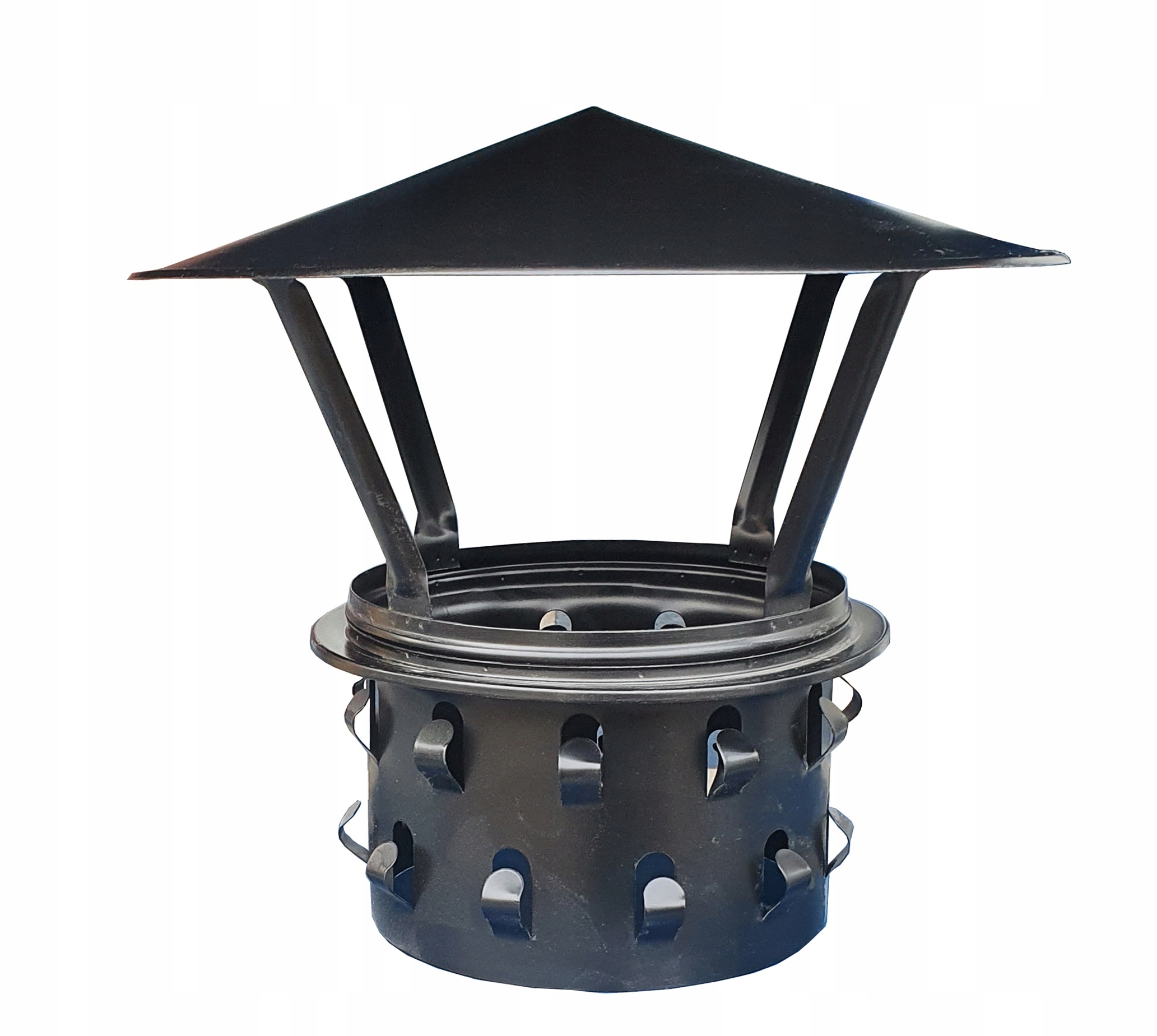 

Daszek Kominowy Inox Parasol Fi 200 Komin Czarny