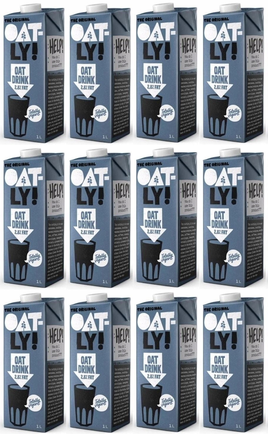 Oatly Whole 2,8% Napój Owsiany 1l