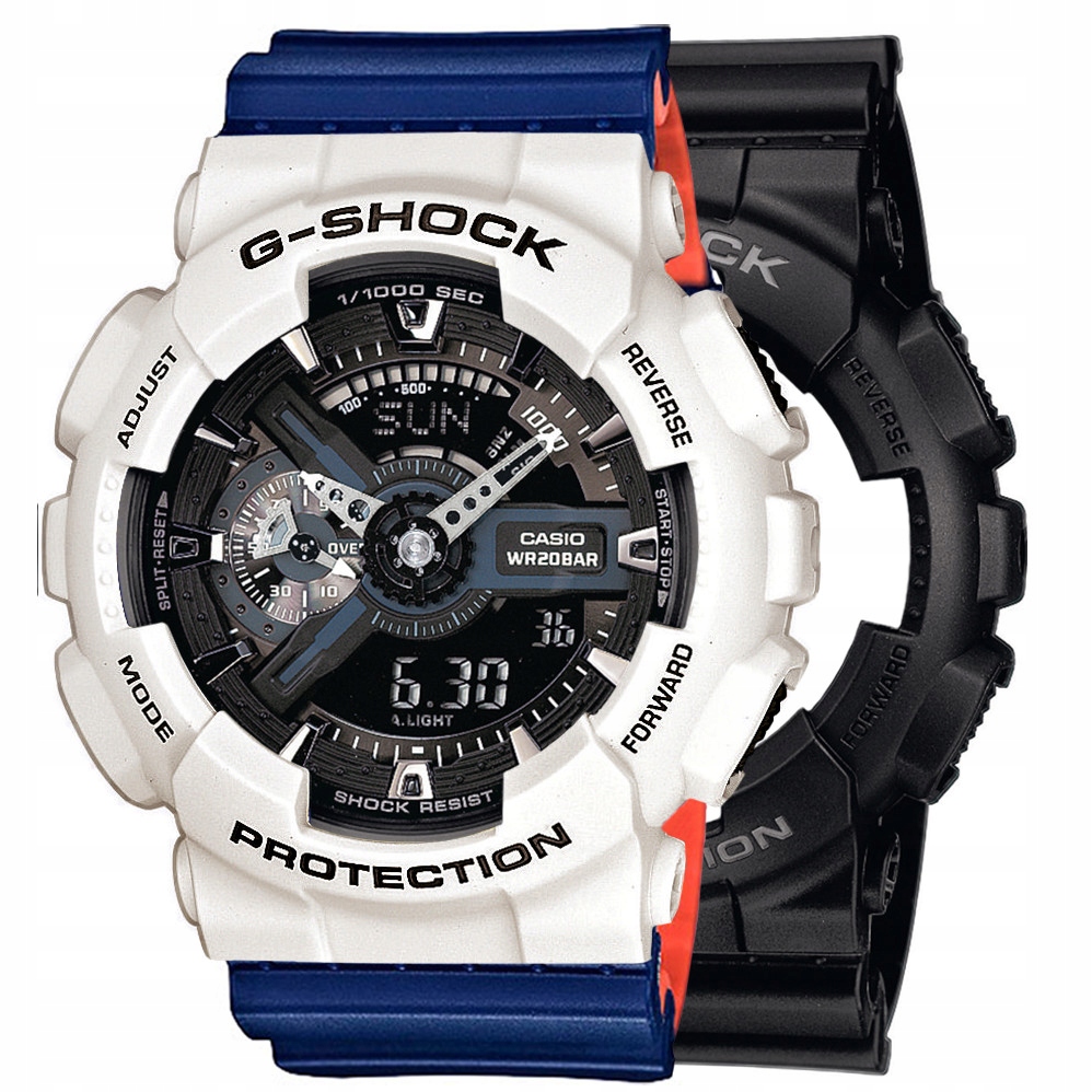 Hodinky Casio G-Shock Set GA-110-1BER Bezel 10395292 Řemínek 10527467 20B
