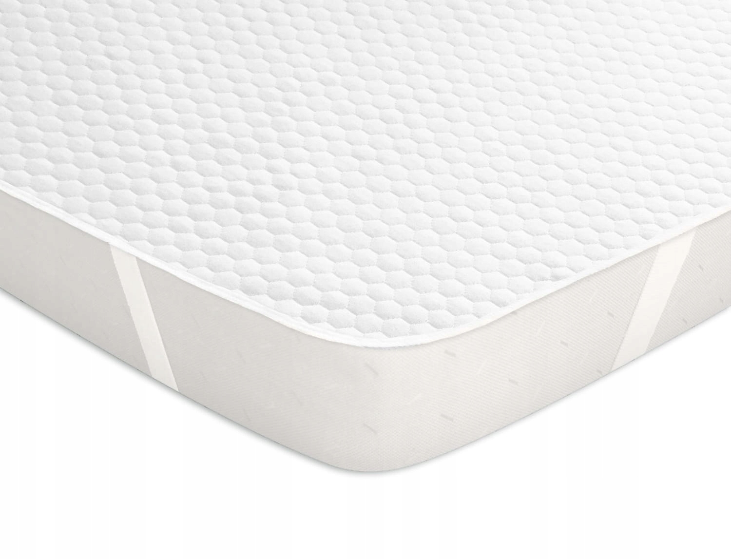 

Ochraniacz na materac pikowany biały 160x200