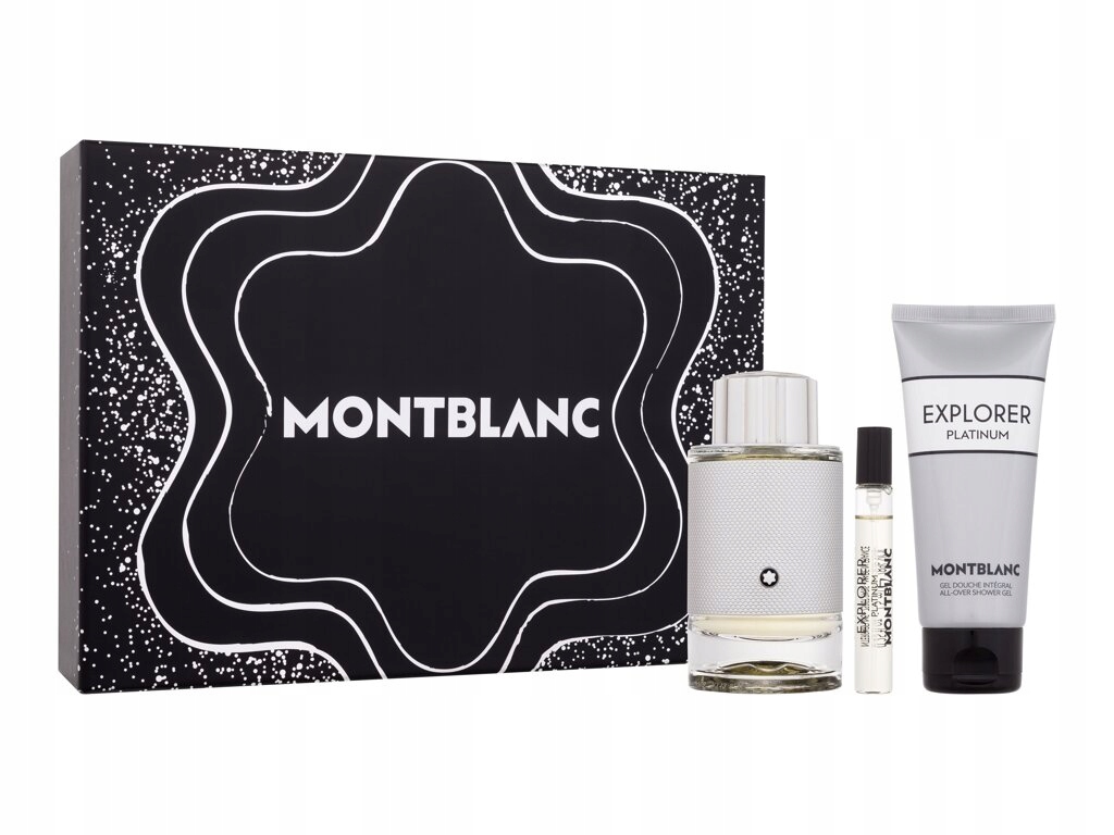 Montblanc Explorer Platinum Parfémovaná voda 100 ml gel 100 ml edp 7.5 ml