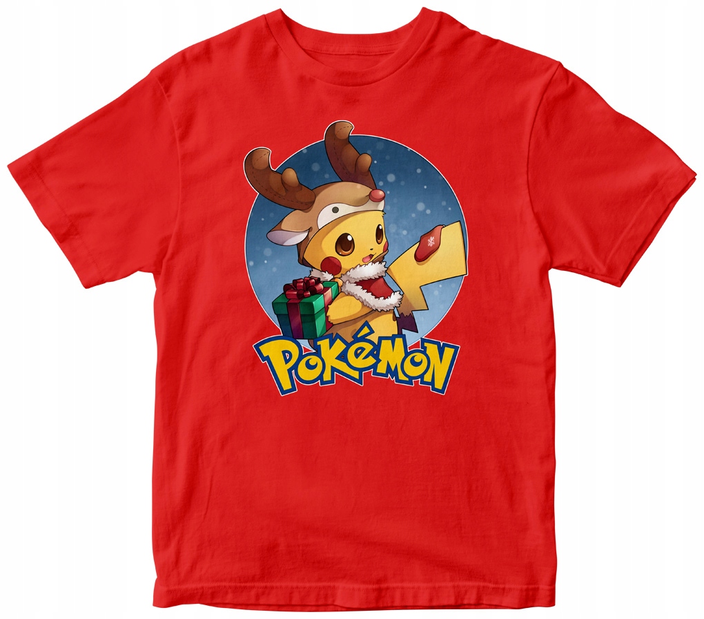 

Koszulka Święta Pokemon 122CM/6L