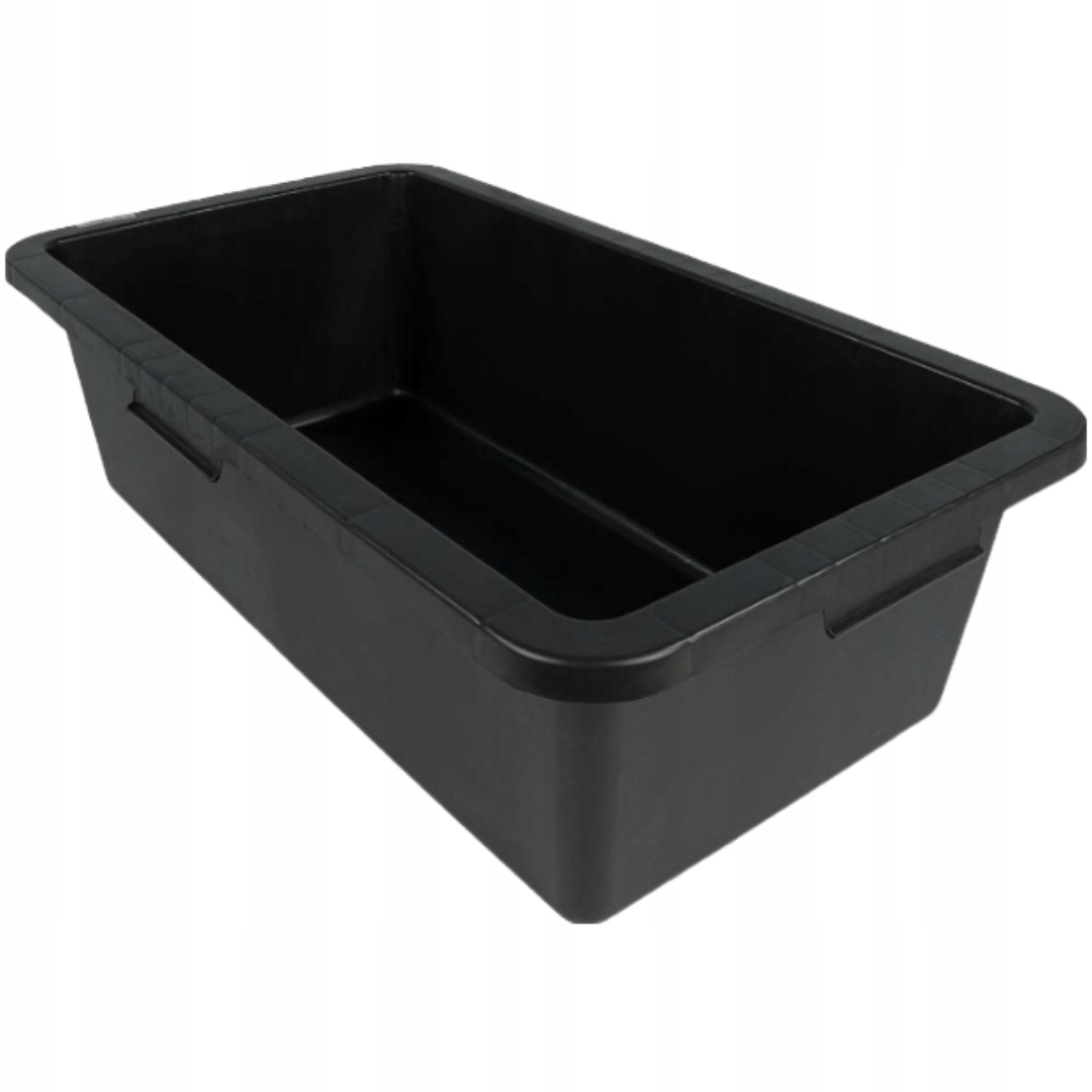 KASTRA BUDOWLANA POJEMNIK SKRZYNKA PROSTOKĄTNA 90 L SOLIDNA MOCNA RICHMANN Kształt prostokątne