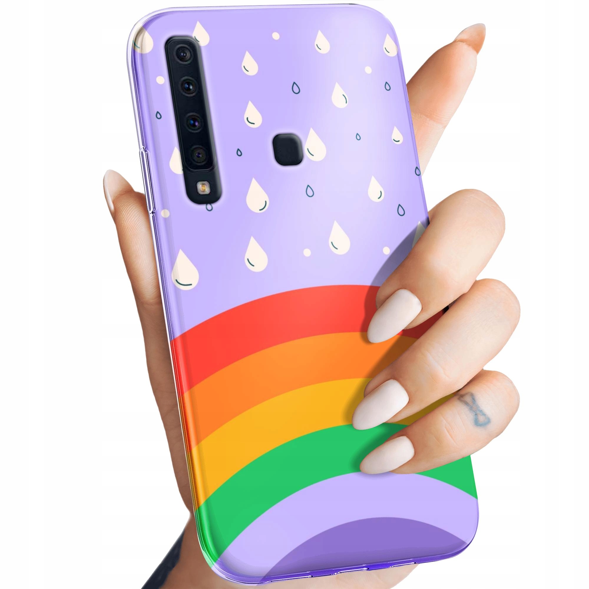 

Etui do Samsung Galaxy A9 2018 Tęcza Rainbow