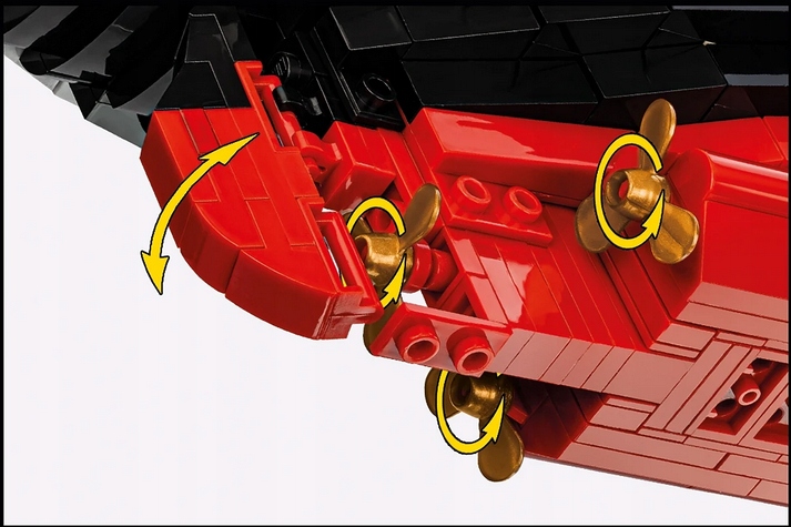 Klocki COBI 1686 RMS Titanic 1:300 Rodzaj zestaw