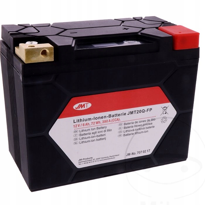 Litový Akumulátor Kawasaki Klf 300 Bayou Kvf 300 Prairie 2WD 4WD 00-07