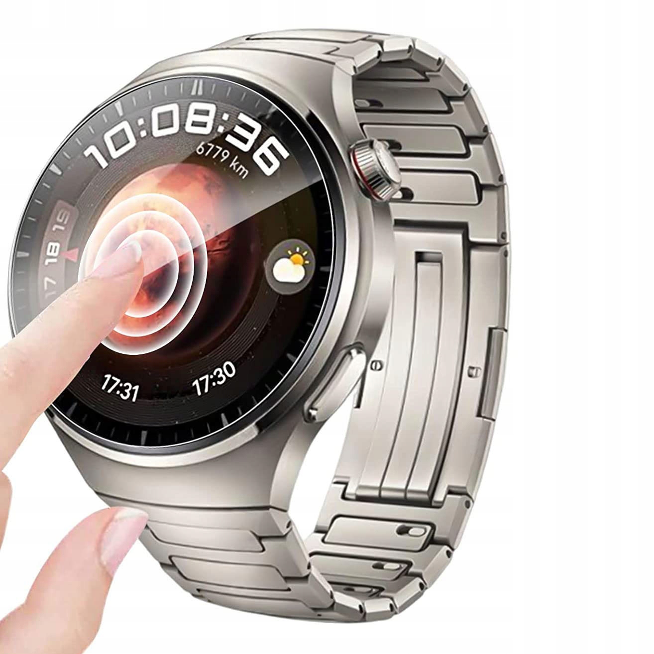 Folia na ekran Bizon do Huawei Watch 4 Pro / 4 Pro Space Edition, 2 sztuki Kod producenta BGHS2HW4P