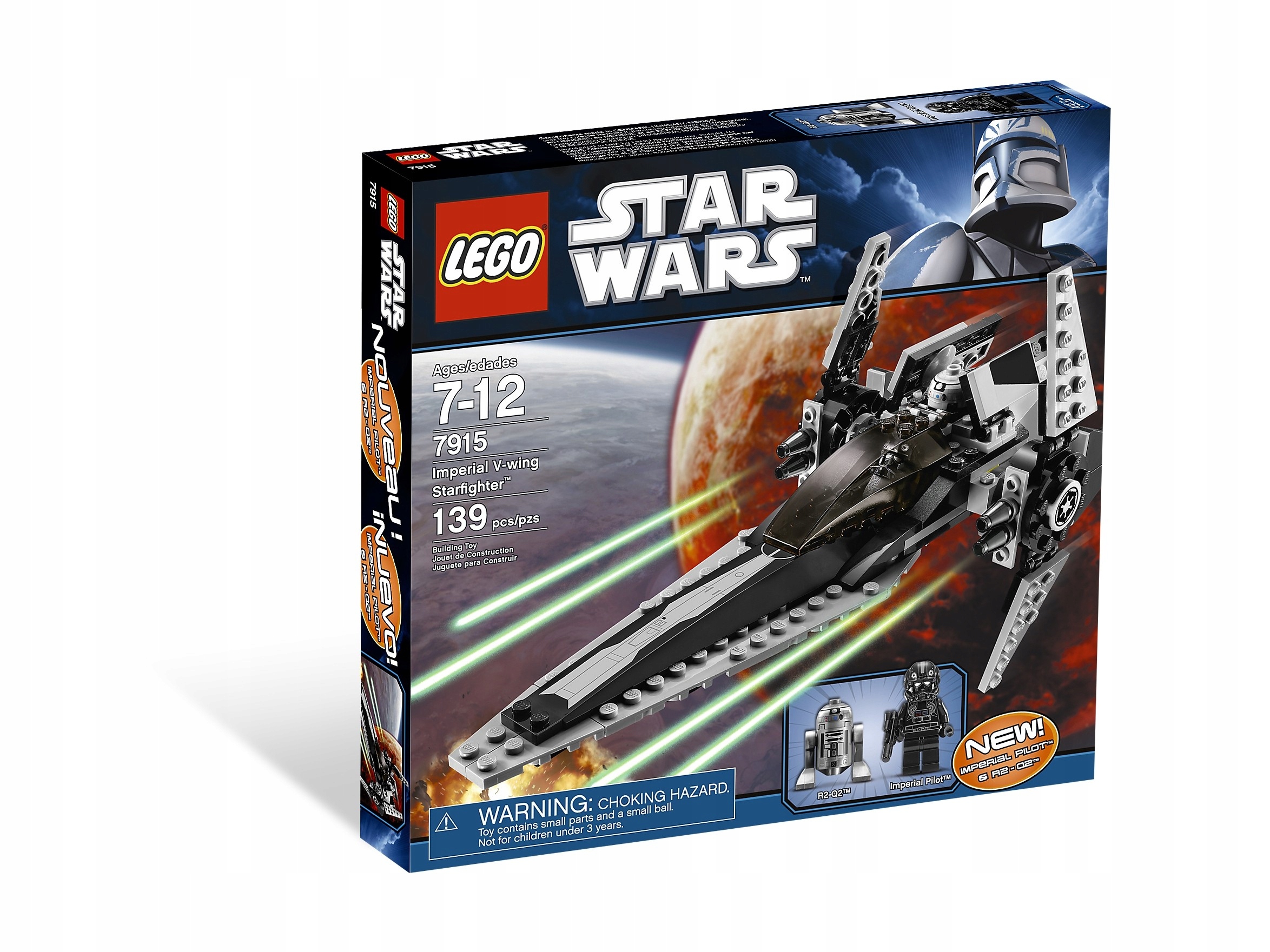 Lego Star Wars 7915 Imperial V-wing Starfighter Nové