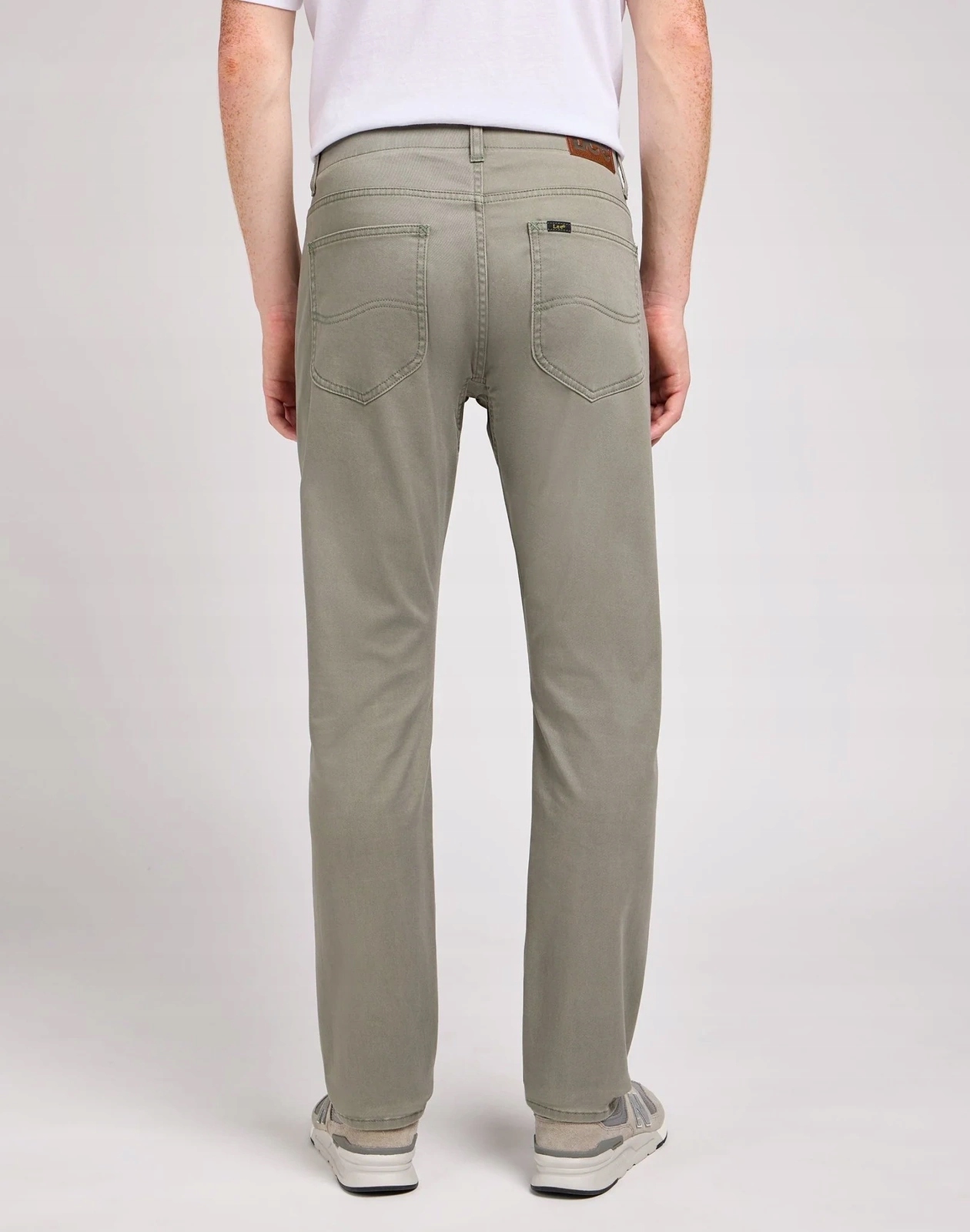 Pánské zúžené kalhoty Lee Slim Fit Mvp Olive Grove 112349246 33/32