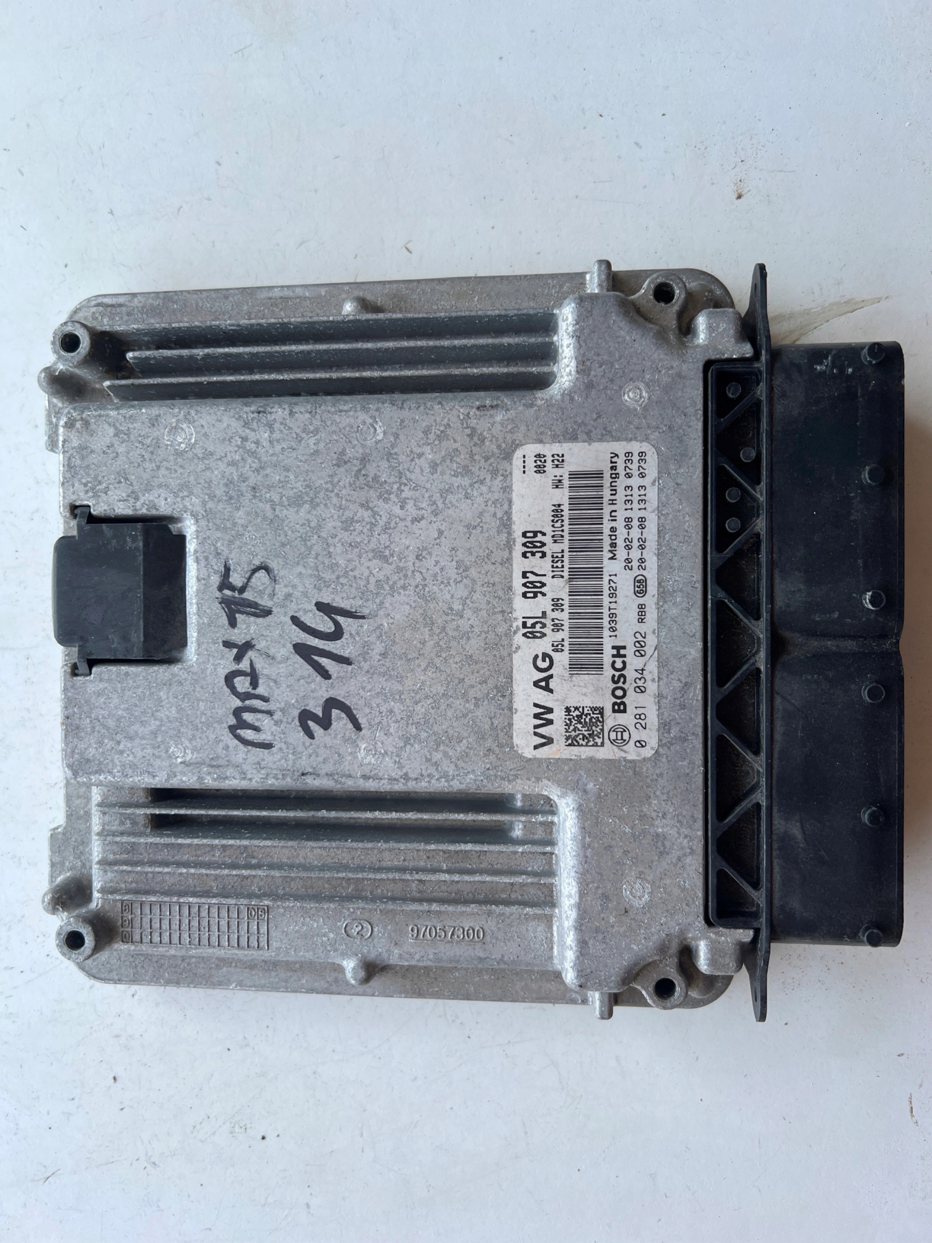 AUDI A7 2.0 TSI 05L907309 0281034002 1039T19271 computer originale