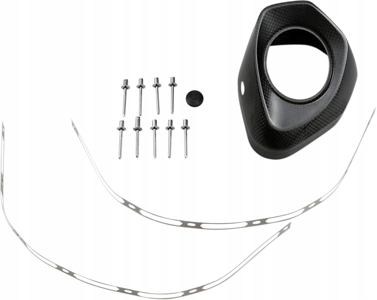 Koncovka výfuku Akrapovic End Cap V-EC175 Carbon Fiber