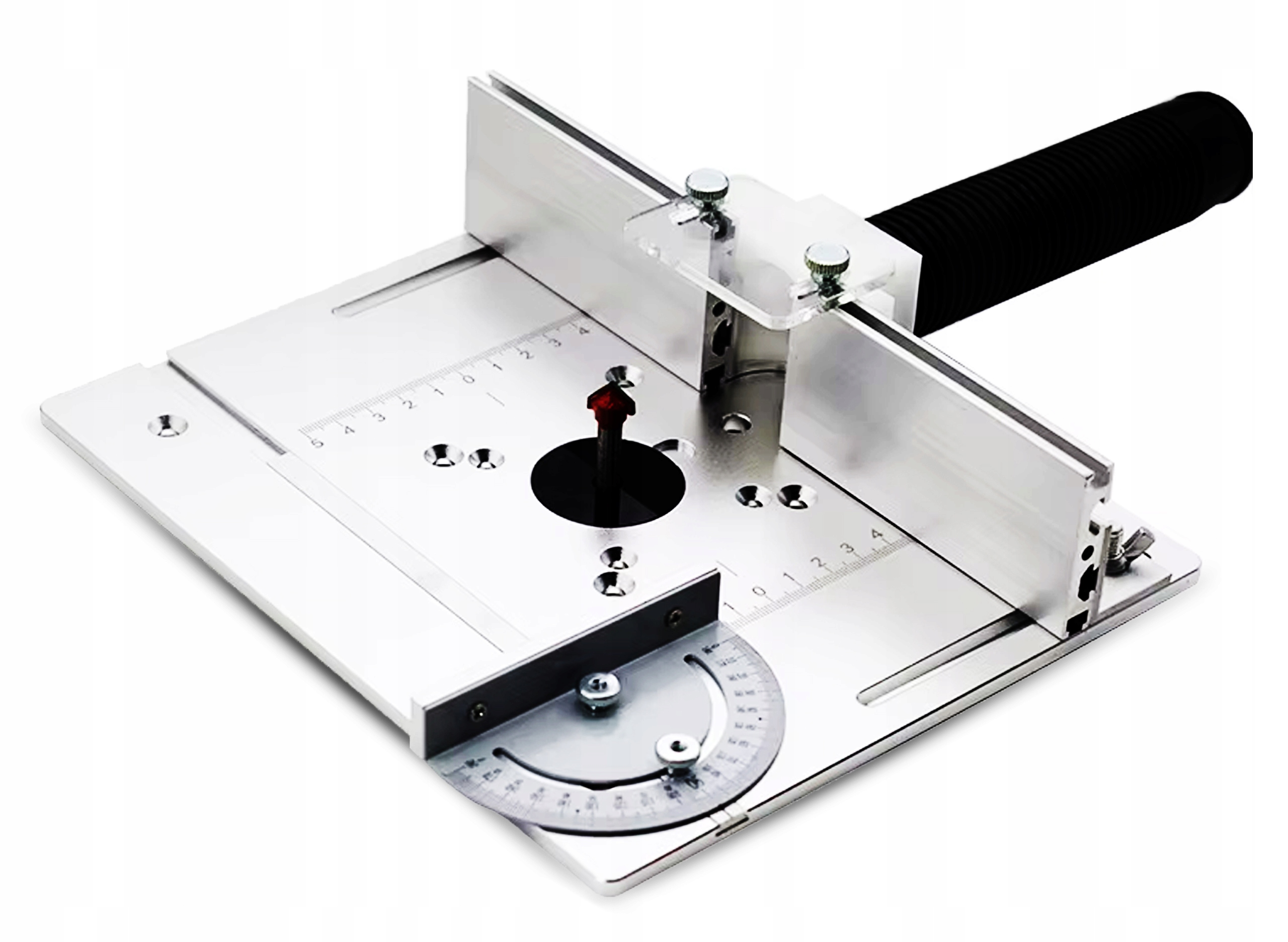 Wkładkowa Do Stołu Płyta Blat Trymer Wstaw Płytkę Z Linijka Kątowa Alumium