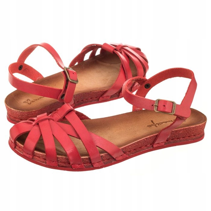 

Buty Damskie Sandały Maciejka 03074-08 Czerwone