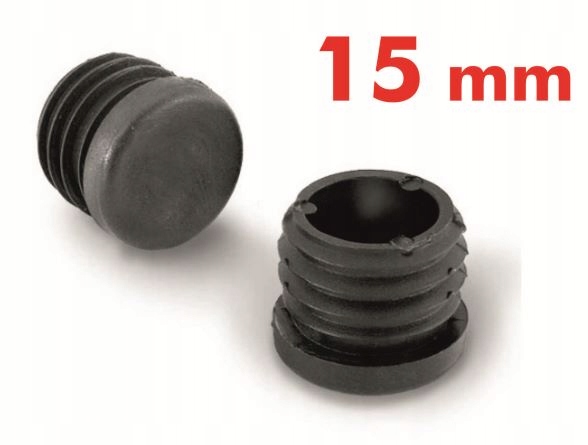 

stopka, zatyczka rozmiar 15 mm zestaw 4 szt.