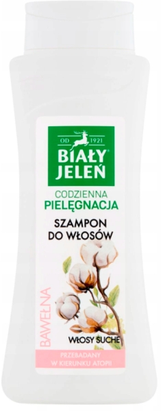 

Biały Jeleń Bawełna Szampon Do Włosów 300 ml