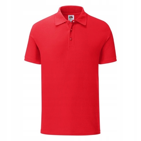 

Koszulka męska Tailored Fit Polo FruitLoom Red XXL
