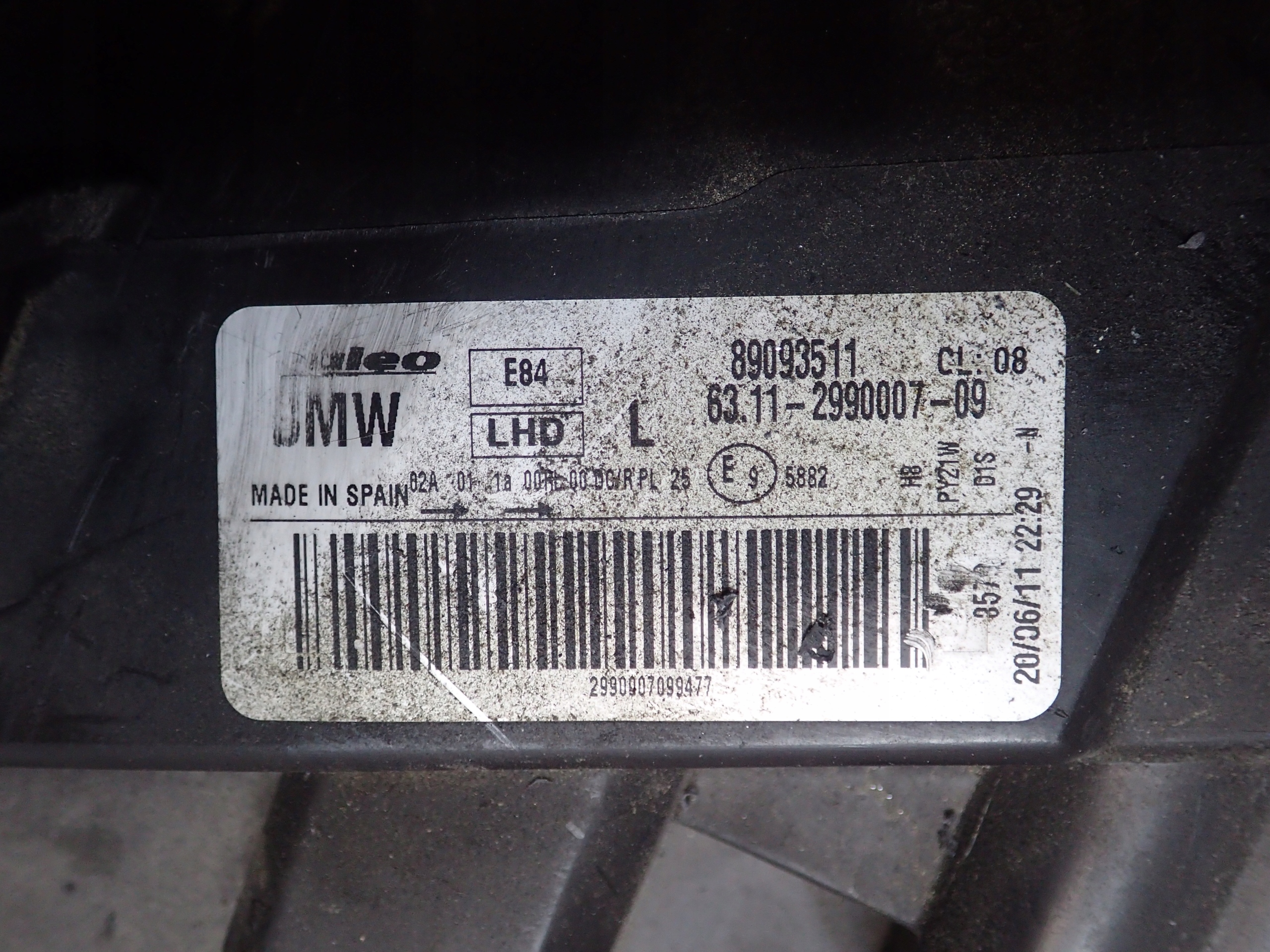 Frontscheinwerfer BMW X1 E84 2990007 Xenon Links Scheinwerfer Headlight - Thumbnail 11