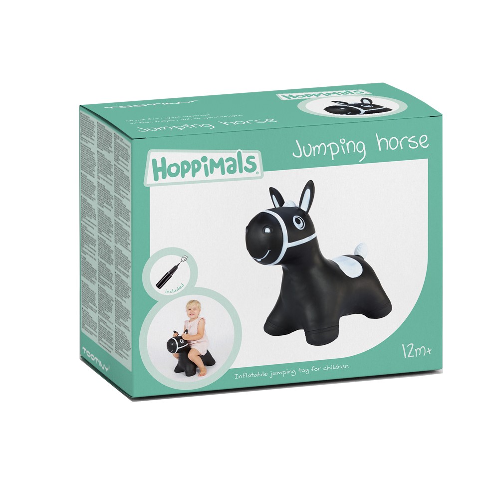 TOOTINY Hoppimals Skoczek konik czarny Marka Tootiny