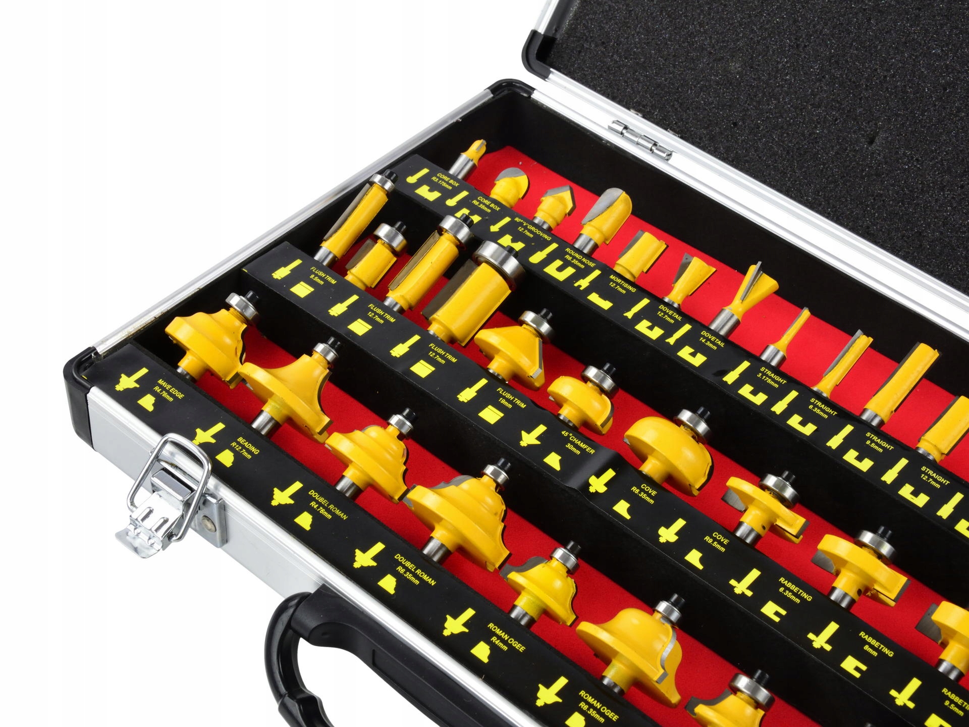 FREZARKA GÓRNOWRZECIONOWA 1300W GRAPHITE 59G717 + FREZY Napięcie zasilania 230 V