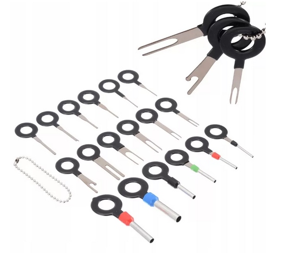 

Komplet Wyjmaków Do Pinów Kostki 18 Elementów