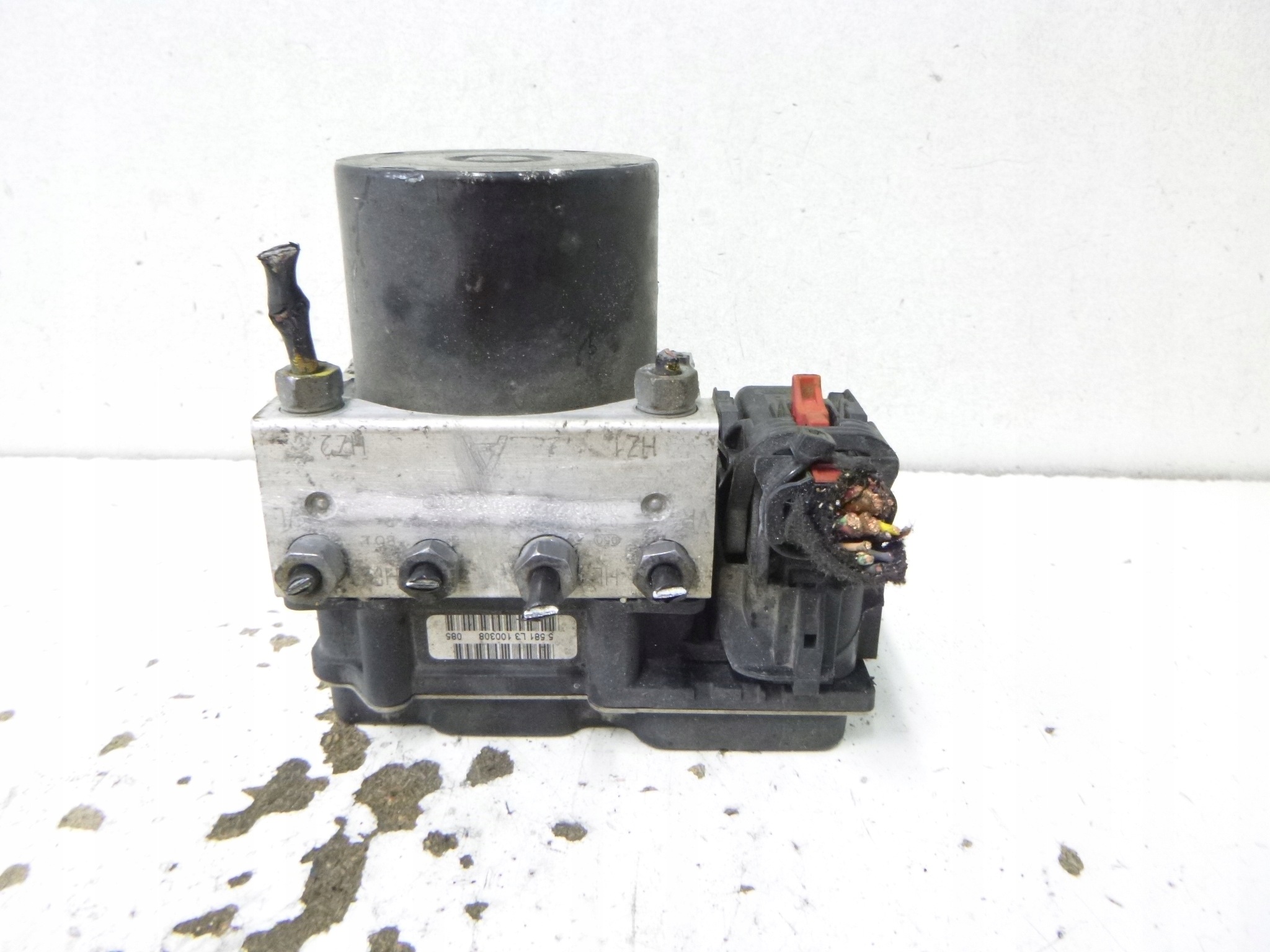 pump ABS control unit SKODA FABIA II 2009 1.4B 6R0907379C 0265800635