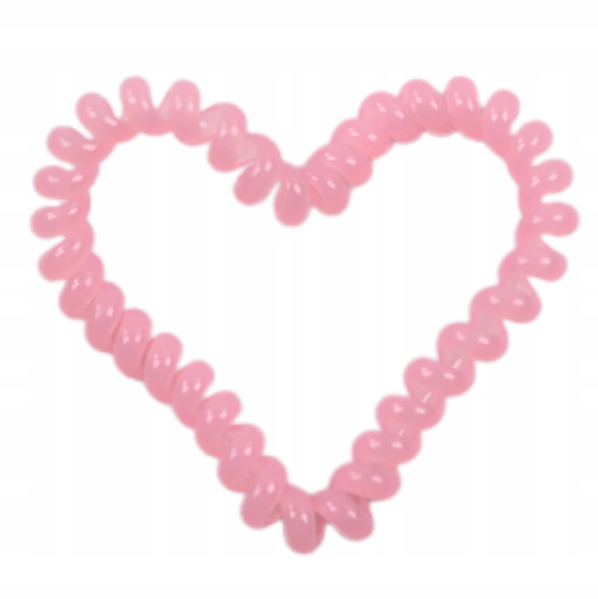 Pružinka Gumička Do Vlasů Srdce Pro Dívky Na Copánky Různé Barvy