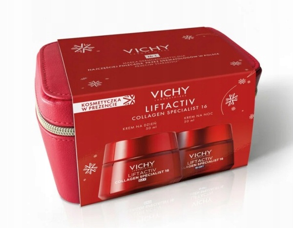 Vichy Liftactiv Collagen Specialist 16 Zestaw Xmass Krem na dzień i na noc