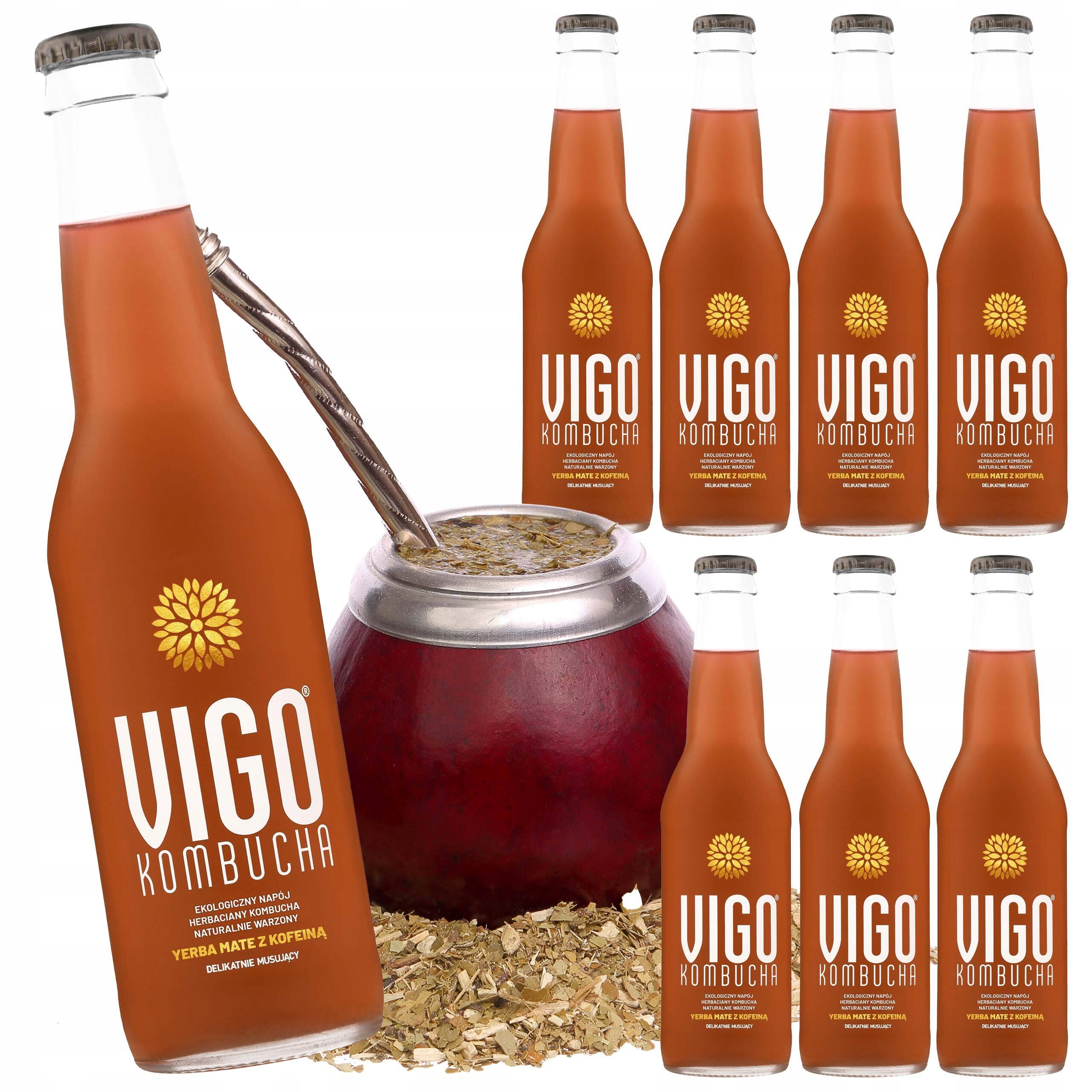 VIGO - BIO Yerba Mate & Caffeine 8-pack