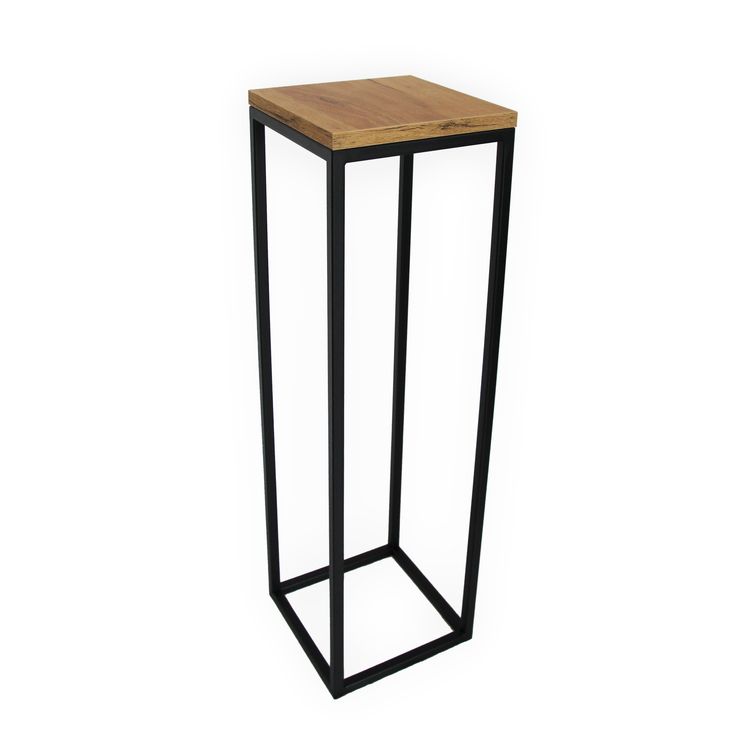 

Stojak na kwiaty Kwietnik Loft 80cm dąb mdf