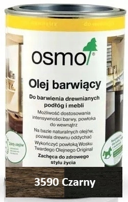Osmo Olej barwiący Bejca olejna Czarna 3590 0,5L