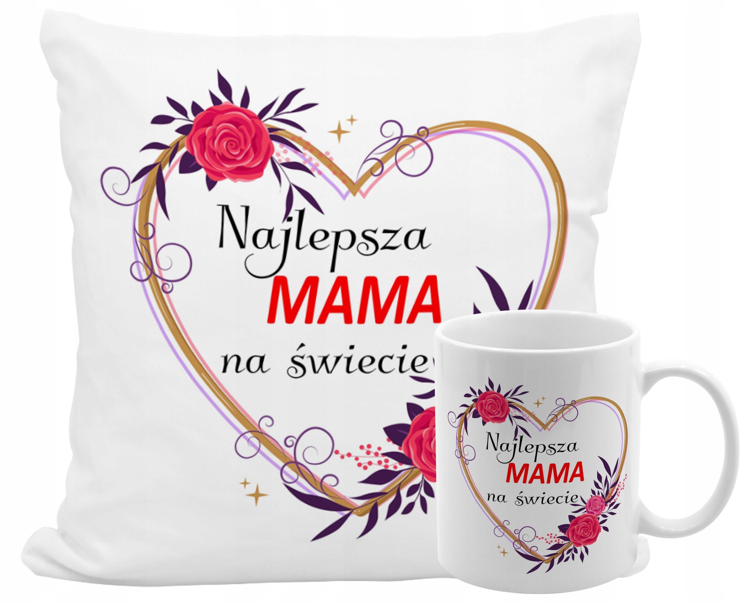 

Zestaw Poduszka Kubek Dzień Mamy Matki