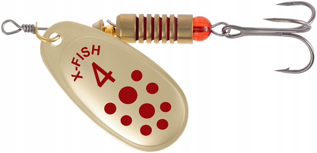 X-Fish obrotówka Spike 3 5.5g Gold Rd