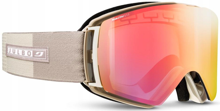Lyžařské brýle Julbo Launcher Reactiv Photochromic S1-3 Beige/Brown