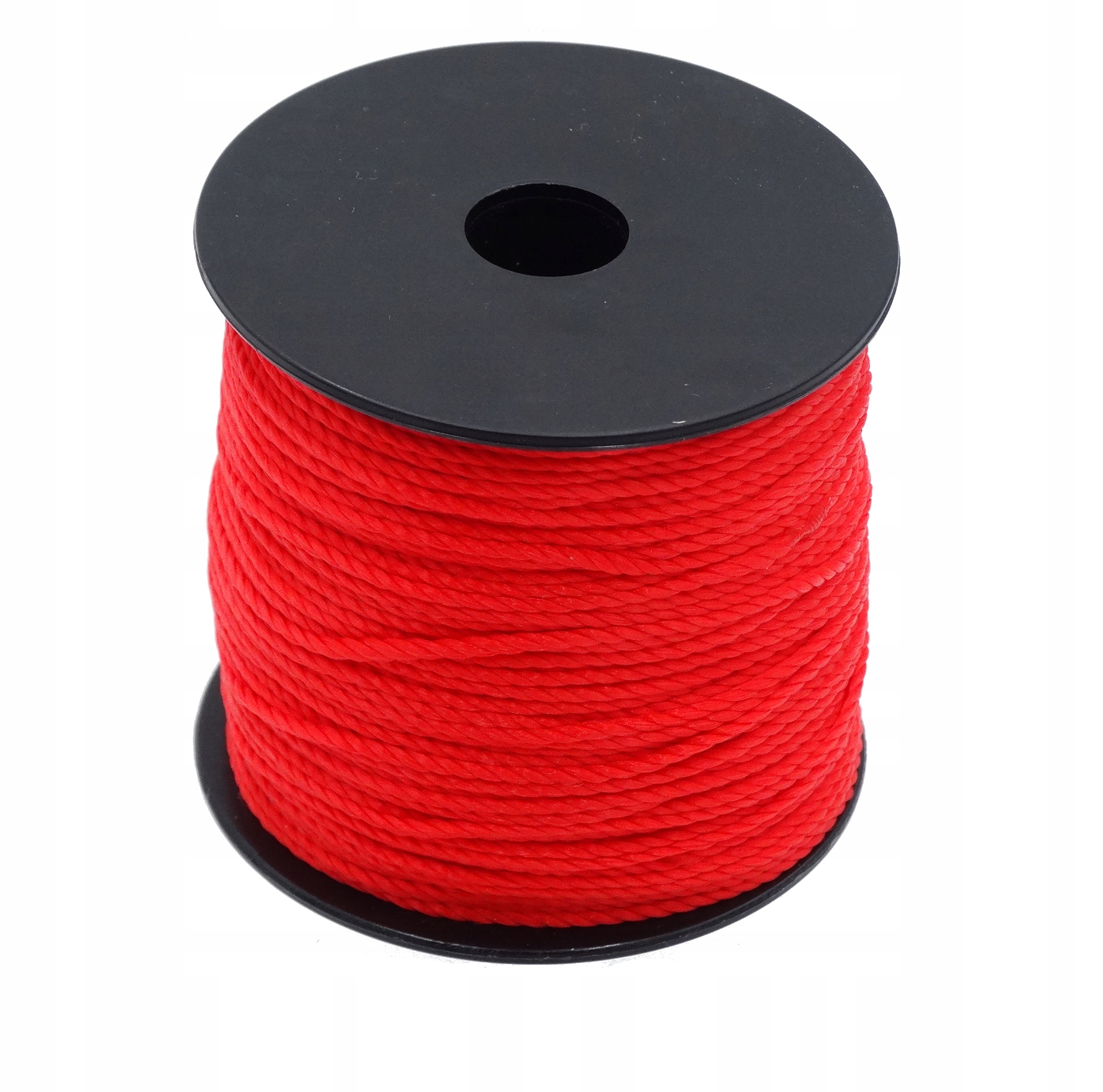 SZNUREK murarski budowlany 100 METRÓW SZPULA czerwony