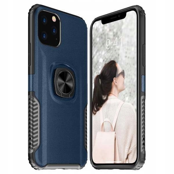 

Etui Ring Do Oppo A5 2020 Case Niebieski Uchwyt