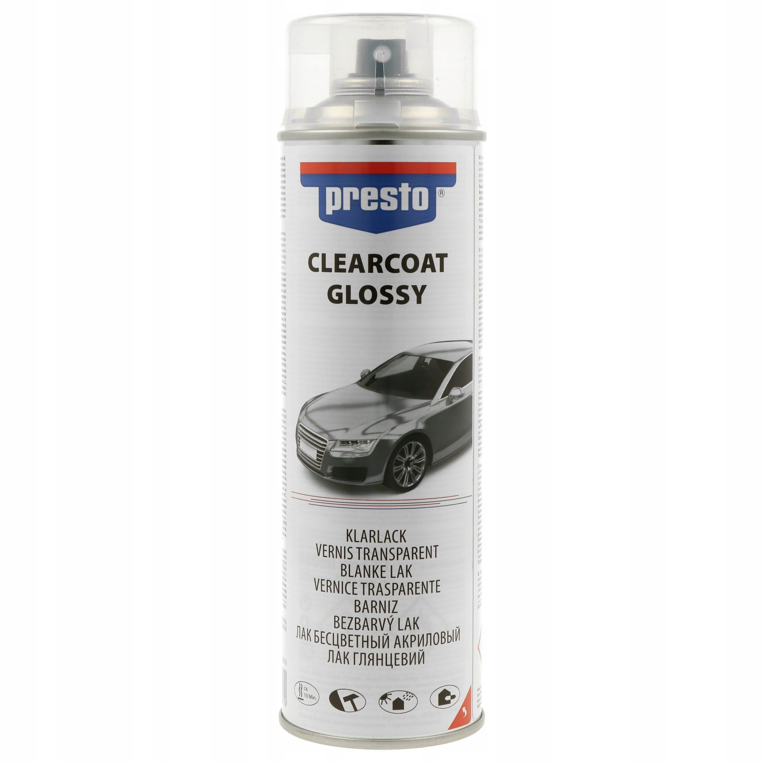 Presto lakier bezbarwny 500ml spray