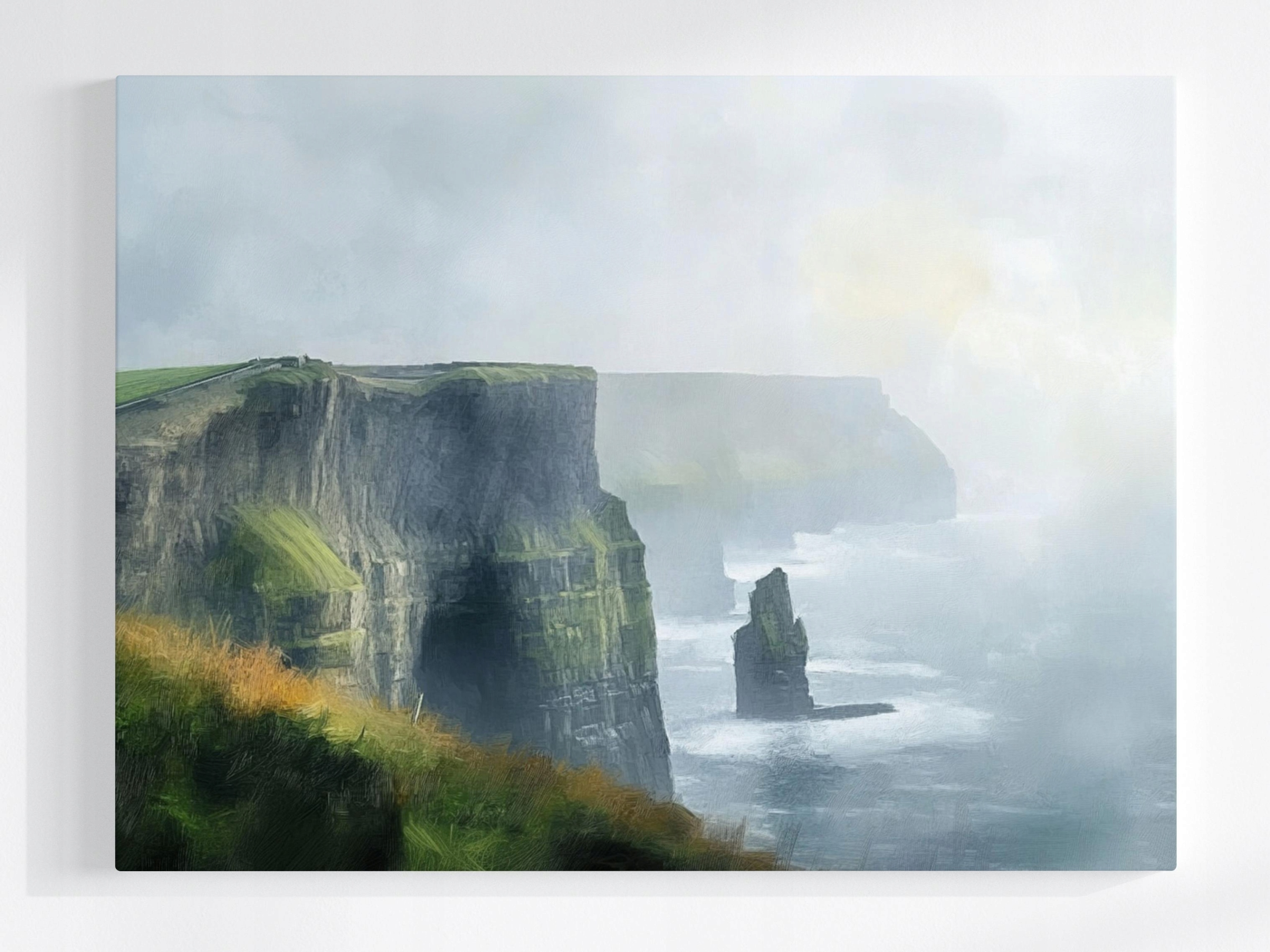 Plakát Krajina Irsko Útesy Mohéru Pobřeží Oceán 100x75