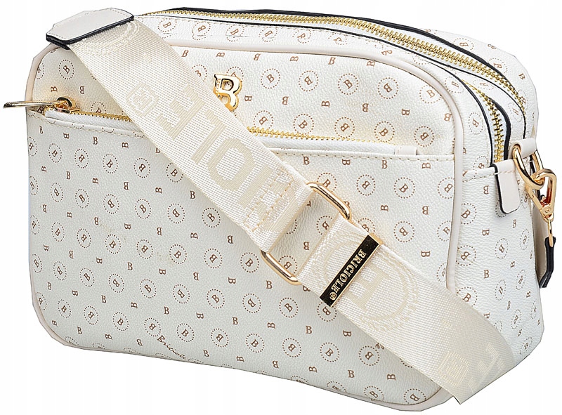 BRICIOLE IB Torebka Damska Monogram Crossbody Listonoszka pasek