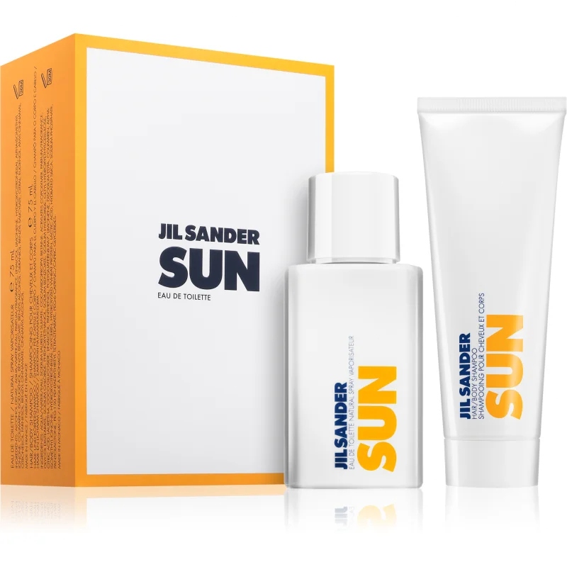 Jil Sander Sun zestaw prezentowy dla kobiet woda toaletowa 75 ml +żel 75 ml