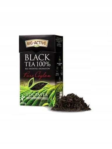 5 x Big-Active Čaj černý 100% listový Pure Ceylon 100 g
