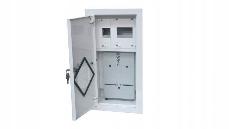 Rozdzielnia podtynkowa metalowa 1 X Tl 1F Ral 9003A-RW6E