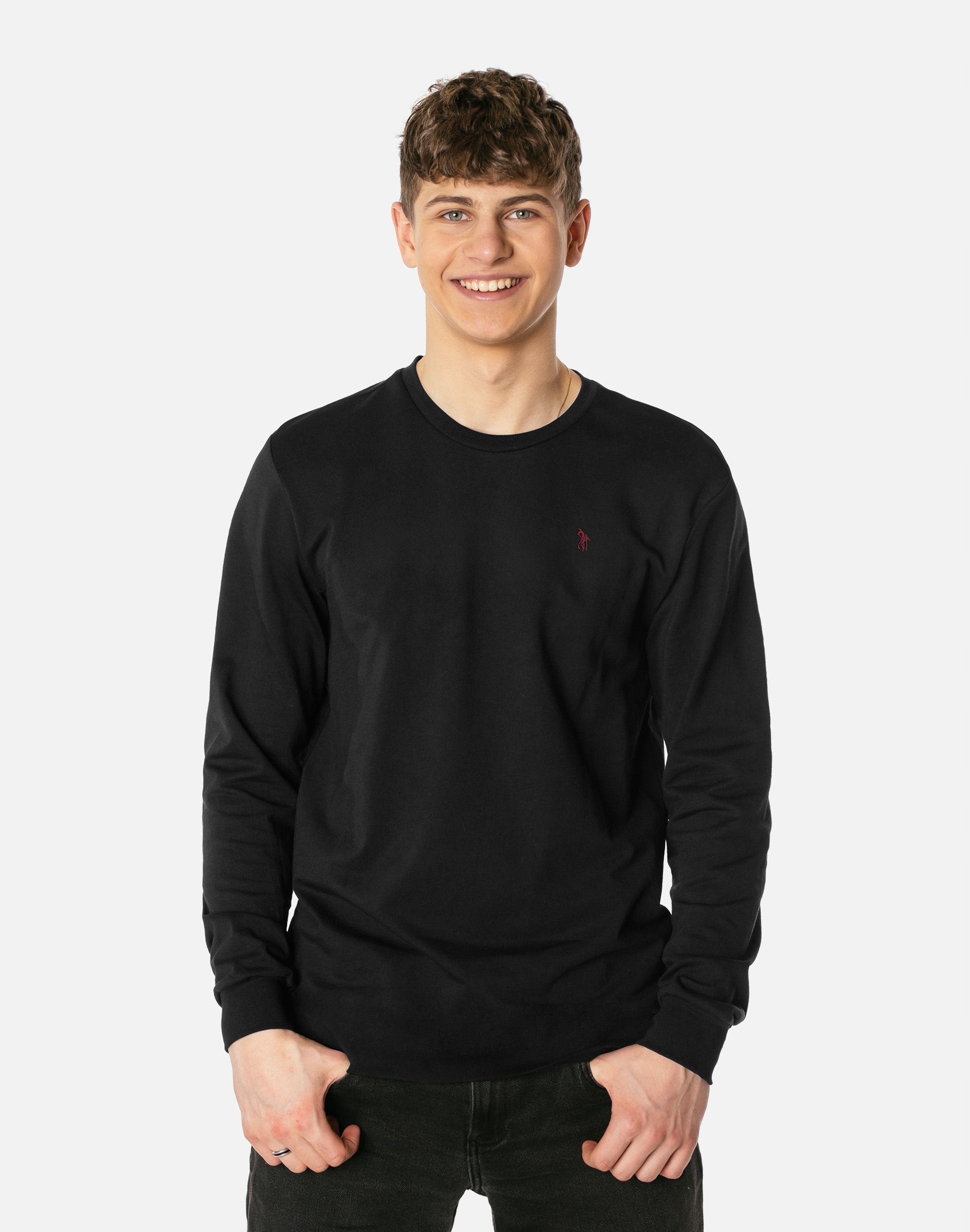 Duża Bluza Koszulka Męska 100% Bawełniana Podkoszulek Długi Rękaw K17-2 6XL Rozmiar 6XL