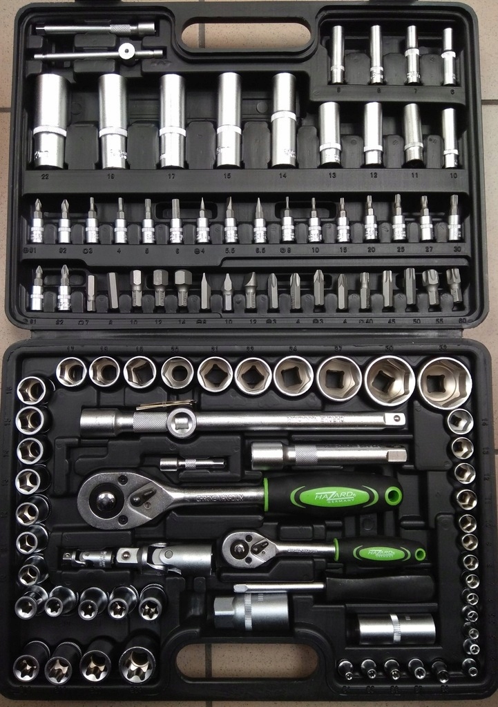 Набір торцевих ключів 108 el